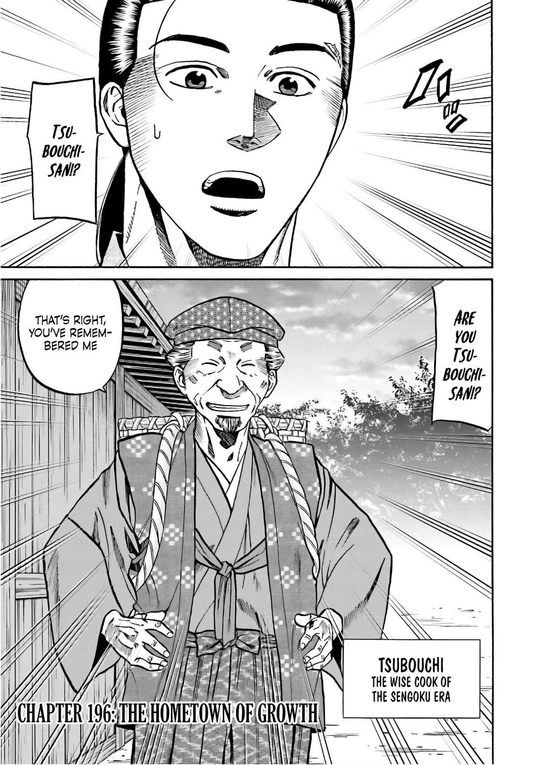 Nobunaga no Chef Chapter 196 page 1 - Chapter 196: The Hometown of Growth