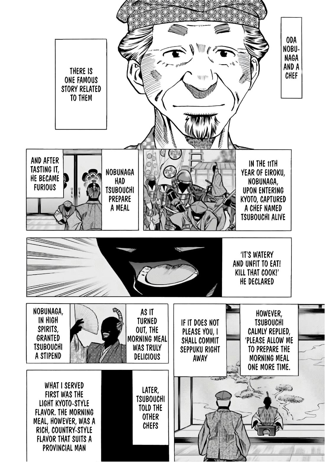 Nobunaga no Chef Chapter 196 page 2 - Chapter 196: The Hometown of Growth