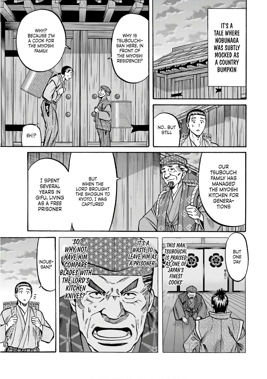 Nobunaga no Chef Chapter 196 page 3 - Chapter 196: The Hometown of Growth