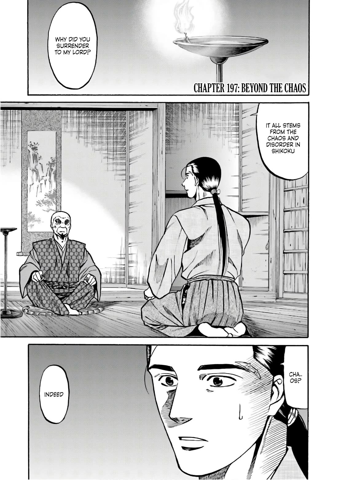 Nobunaga no Chef Chapter 197 page 1 - Chapter 197: Beyond the Chaos