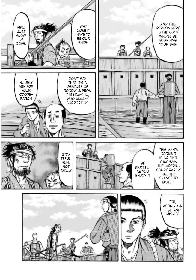 Nobunaga no Chef Chapter 198 page 11 - Chapter 198: Men of the Seto Inland Sea
