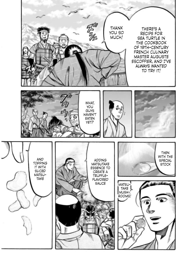 Nobunaga no Chef Chapter 198 page 15 - Chapter 198: Men of the Seto Inland Sea
