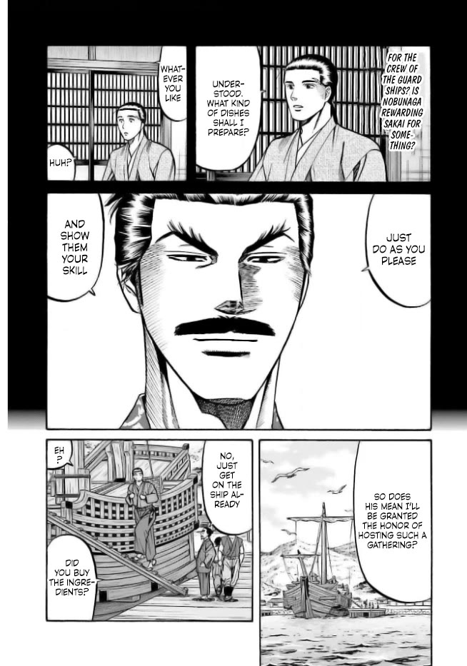Nobunaga no Chef Chapter 198 page 6 - Chapter 198: Men of the Seto Inland Sea