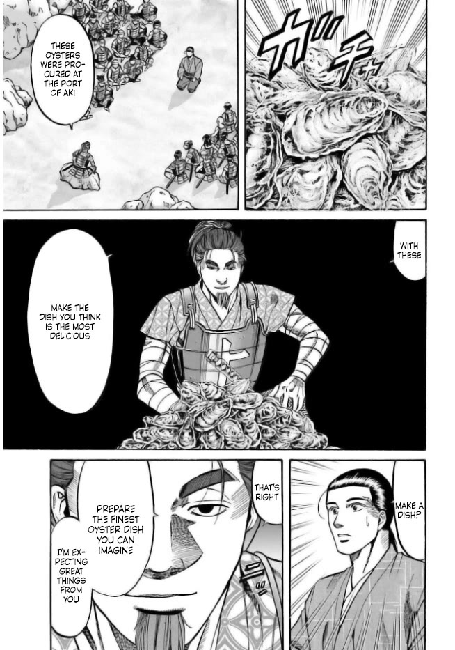 Nobunaga no Chef Chapter 199 page 11 - Chapter 199: Ken and the Ancient Sea