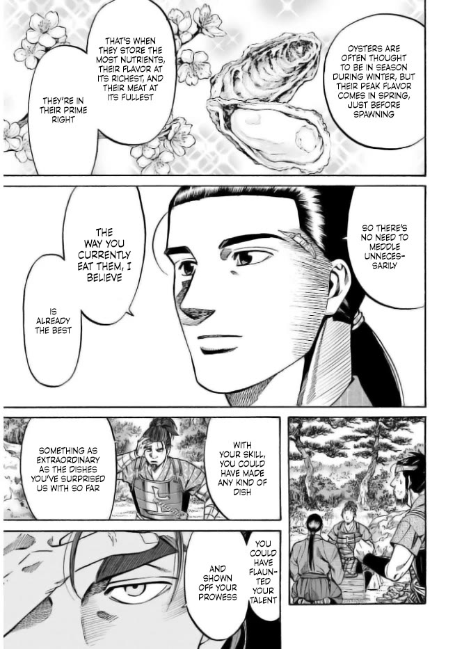 Nobunaga no Chef Chapter 199 page 15 - Chapter 199: Ken and the Ancient Sea