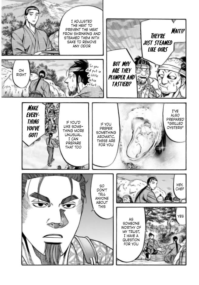 Nobunaga no Chef Chapter 199 page 17 - Chapter 199: Ken and the Ancient Sea