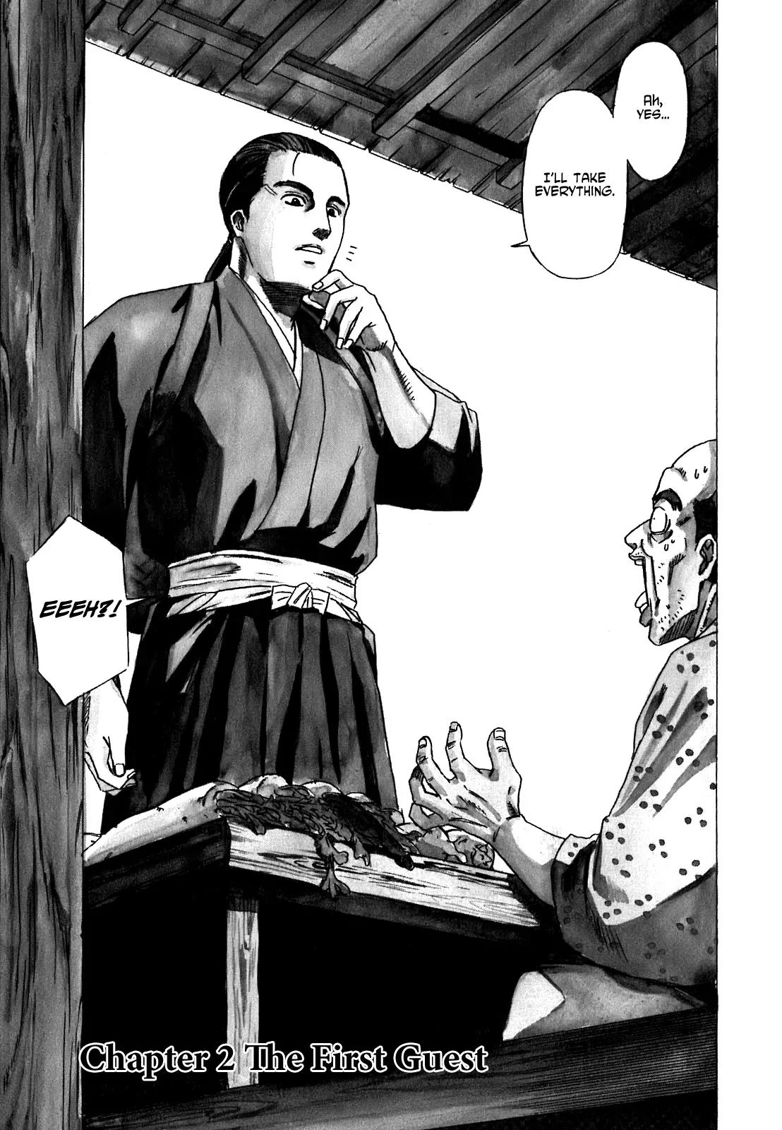Nobunaga no Chef Chapter 2 page 4 - Chapter 2: The First Guest