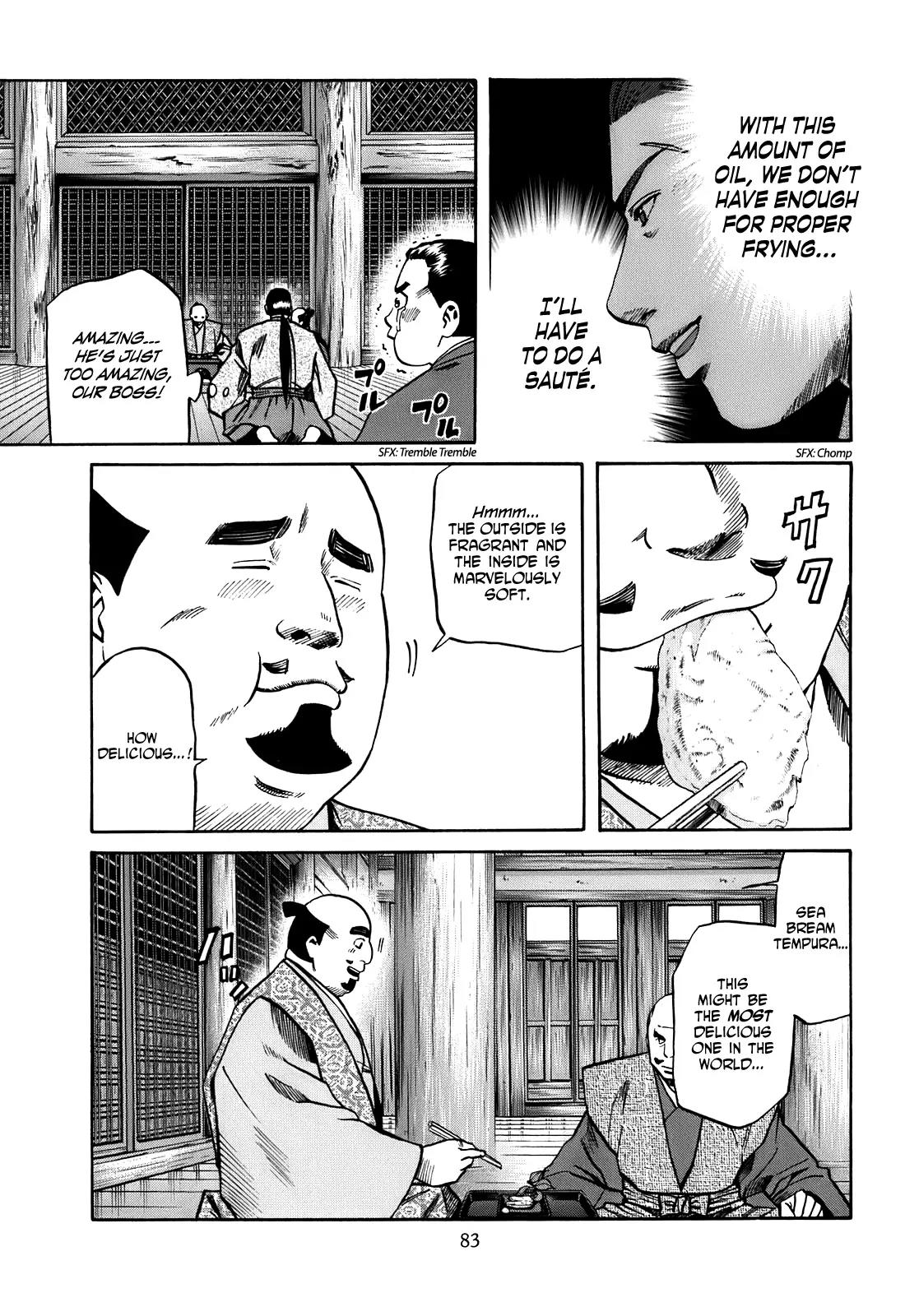 Nobunaga no Chef Chapter 20 page 18 - Chapter 20: Ieyasu and Sea Bream
