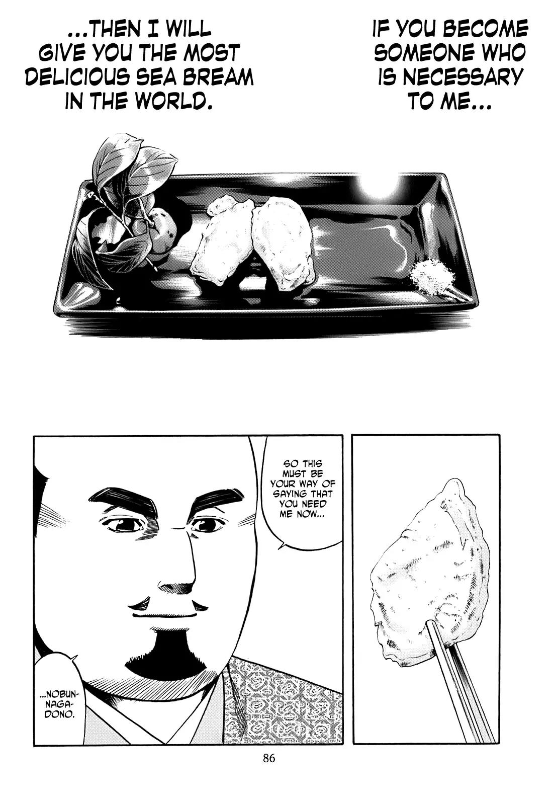 Nobunaga no Chef Chapter 20 page 21 - Chapter 20: Ieyasu and Sea Bream