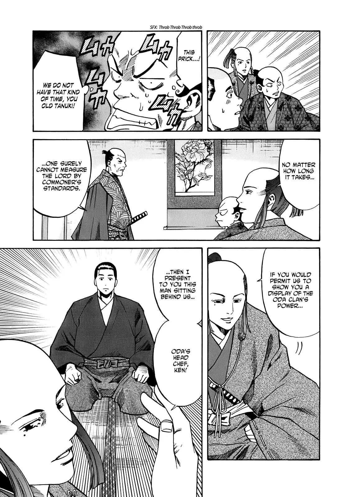 Nobunaga no Chef Chapter 21 page 14 - Chapter 21: The Lord and his Vassals
