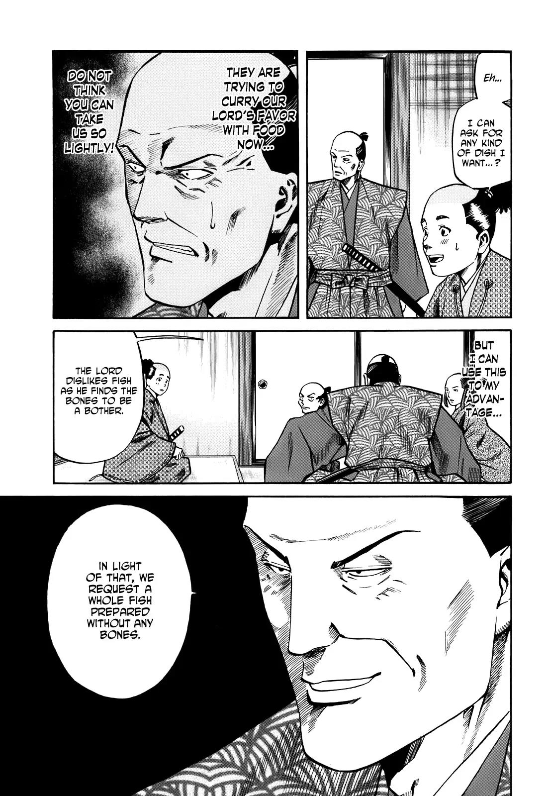 Nobunaga no Chef Chapter 21 page 16 - Chapter 21: The Lord and his Vassals
