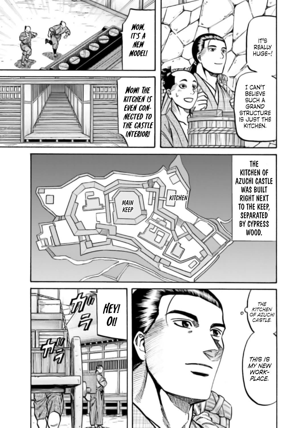 Nobunaga no Chef Chapter 214 page 12 - Chapter 214: Onward to the New Residence!