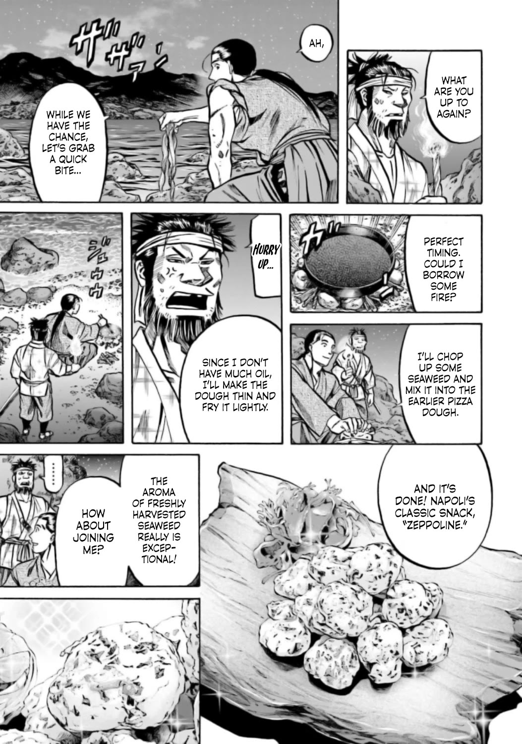 Nobunaga no Chef Chapter 217 page 15 - Chapter 217: Ken's Mountain Art