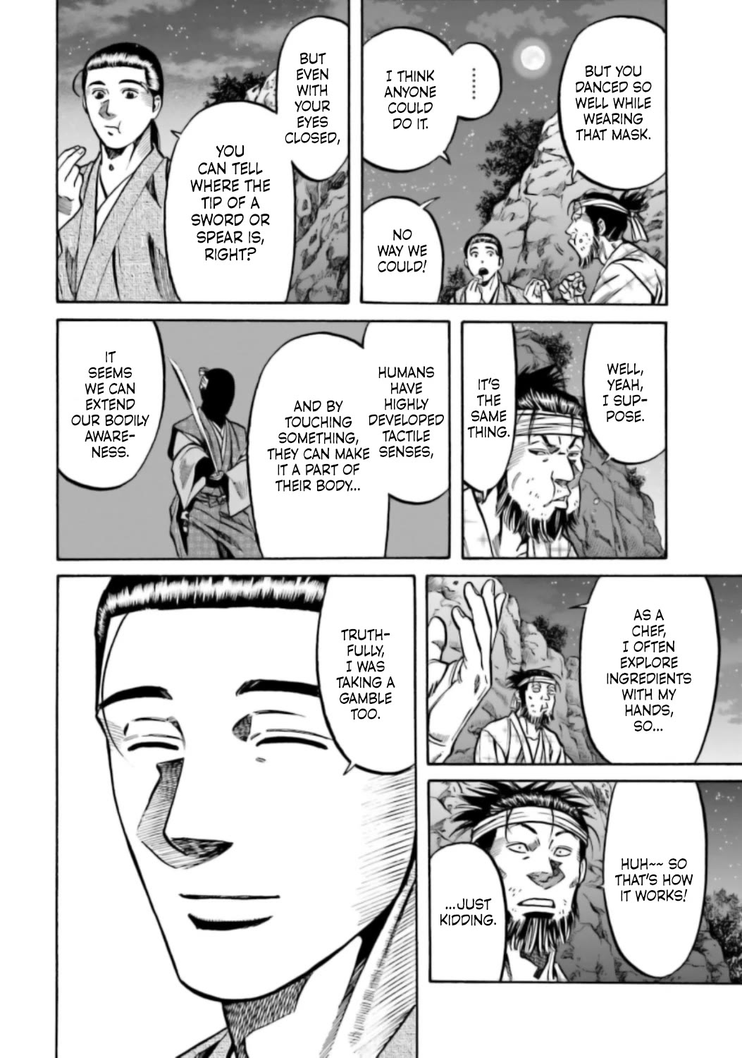 Nobunaga no Chef Chapter 217 page 16 - Chapter 217: Ken's Mountain Art