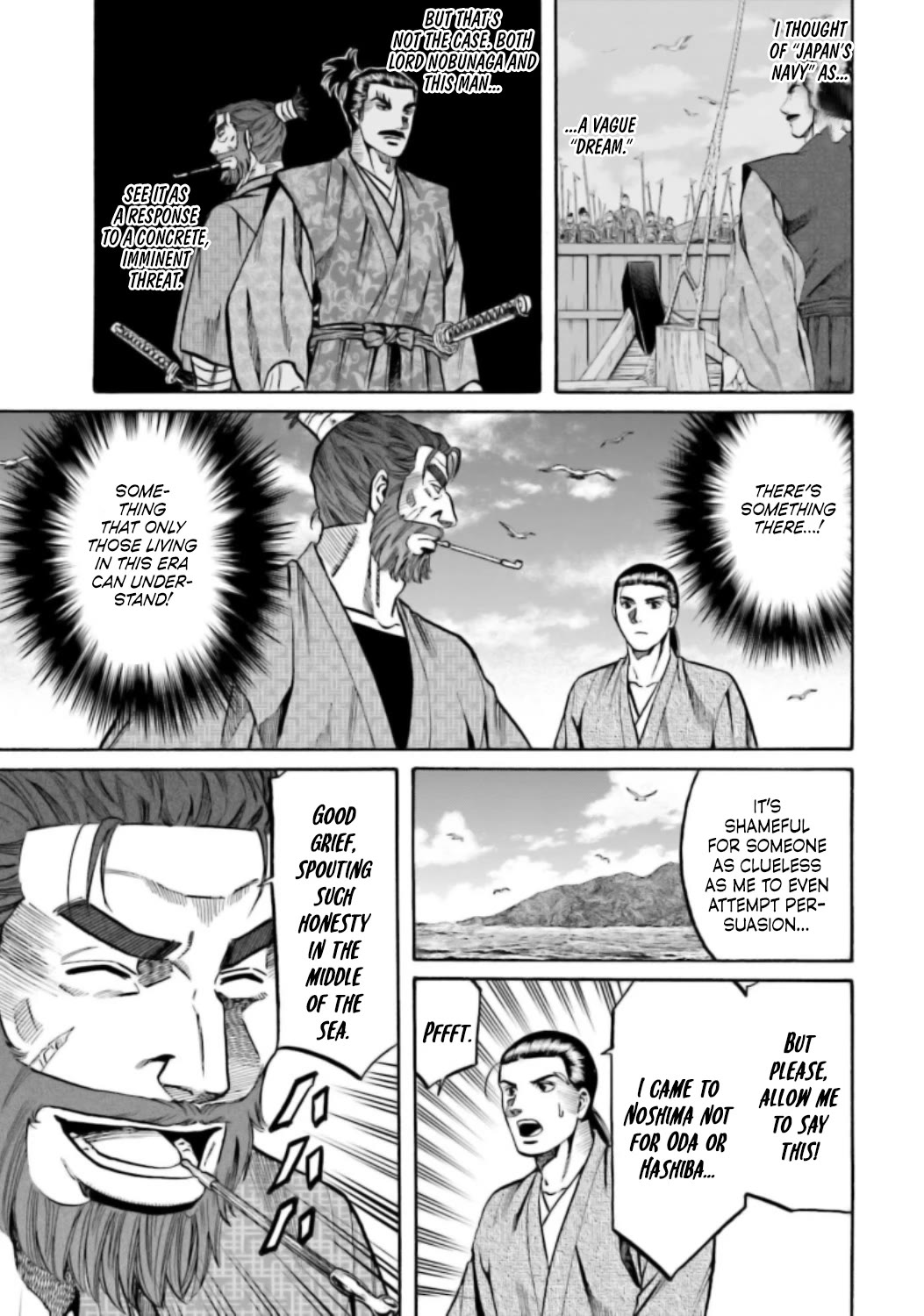 Nobunaga no Chef Chapter 218 page 14 - Chapter 218: Mastery of the Seas