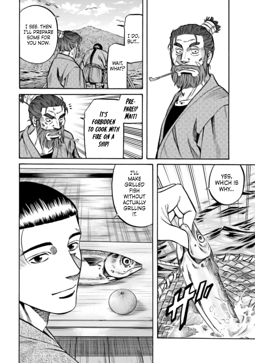 Nobunaga no Chef Chapter 218 page 19 - Chapter 218: Mastery of the Seas