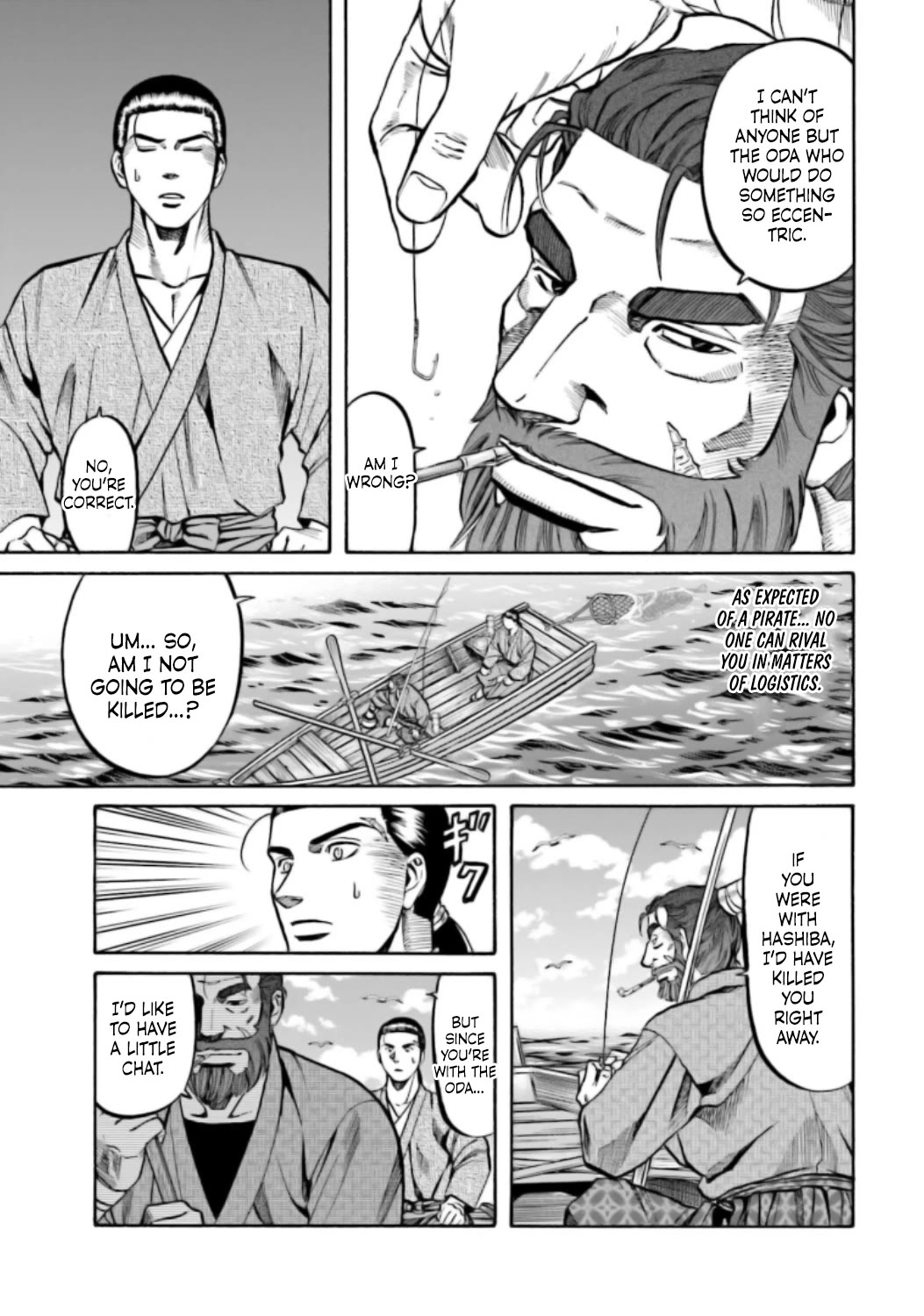 Nobunaga no Chef Chapter 218 page 6 - Chapter 218: Mastery of the Seas
