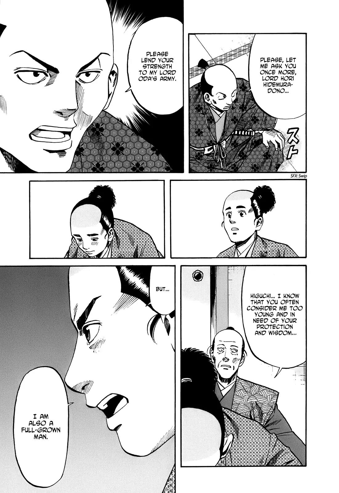 Nobunaga no Chef Chapter 22 page 16 - Chapter 22: A Full-Grown Man