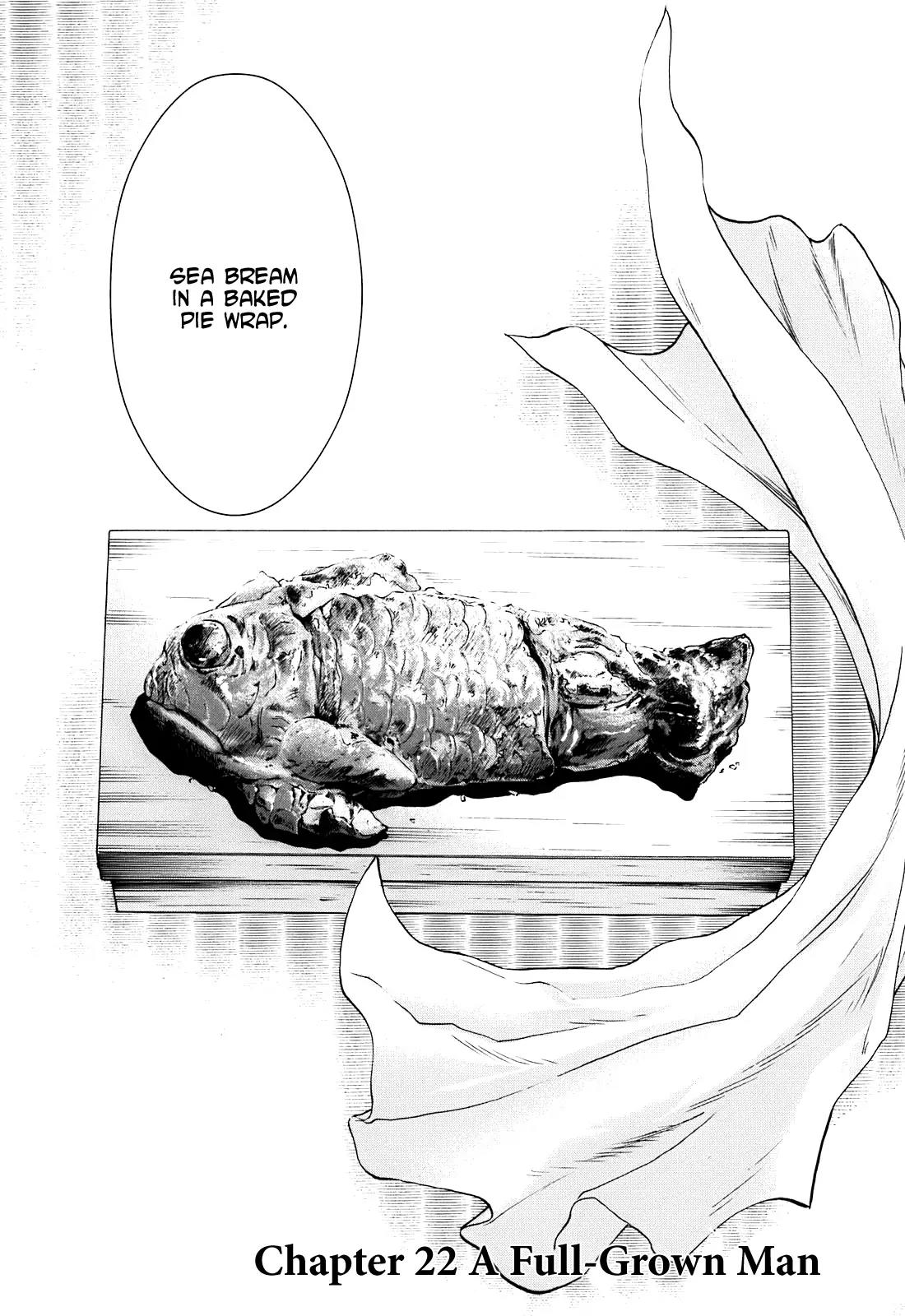 Nobunaga no Chef Chapter 22 page 3 - Chapter 22: A Full-Grown Man