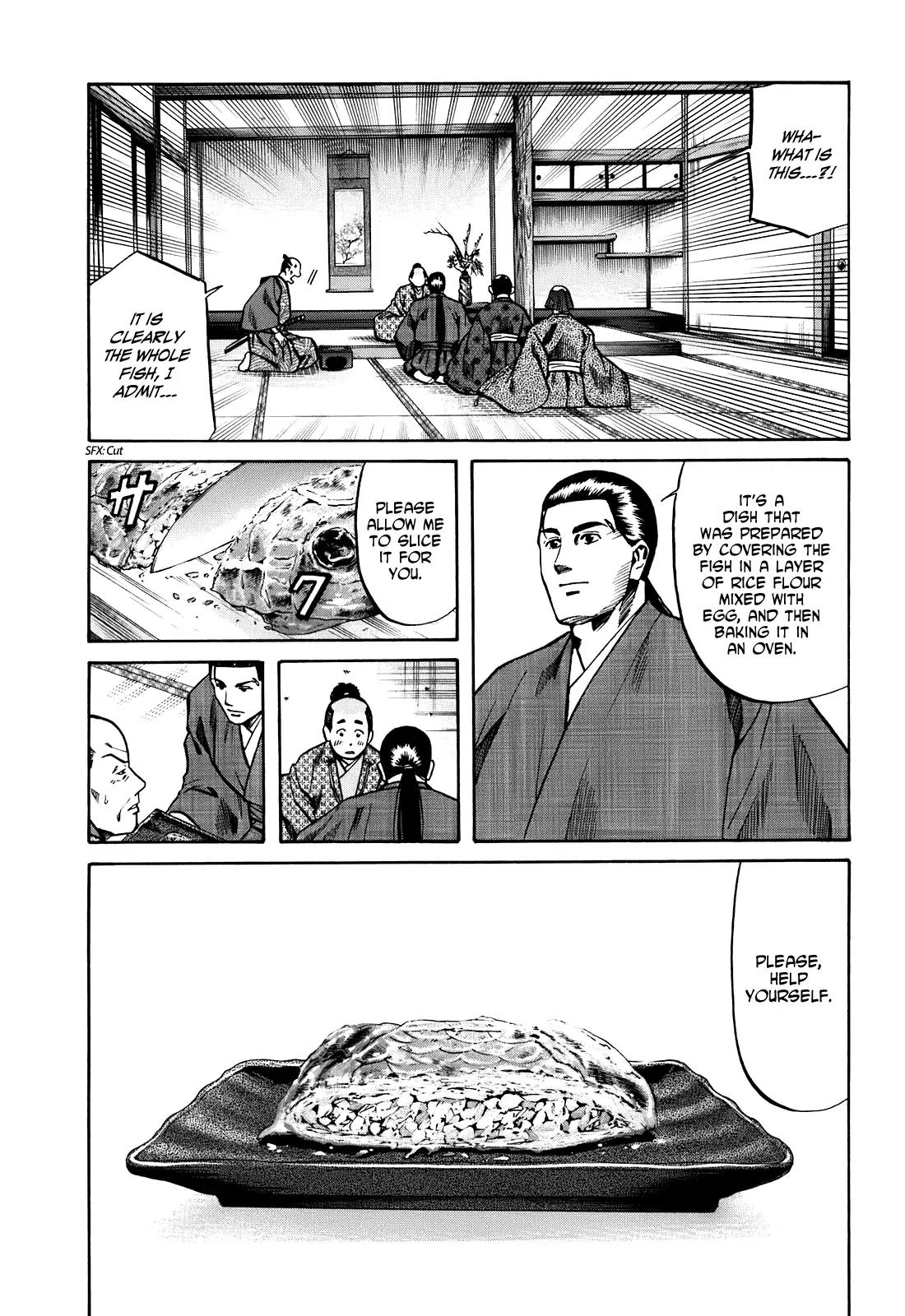 Nobunaga no Chef Chapter 22 page 4 - Chapter 22: A Full-Grown Man