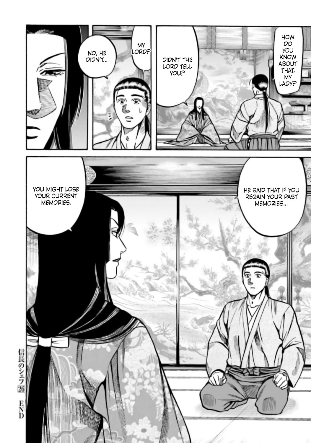 Nobunaga no Chef Chapter 221 page 19 - Chapter 221: Lost Memories