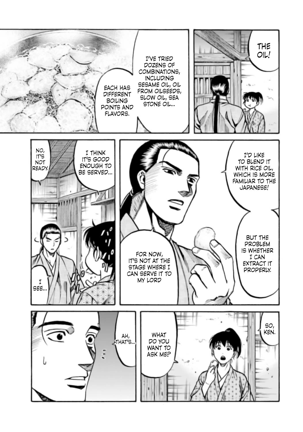 Nobunaga no Chef Chapter 221 page 4 - Chapter 221: Lost Memories