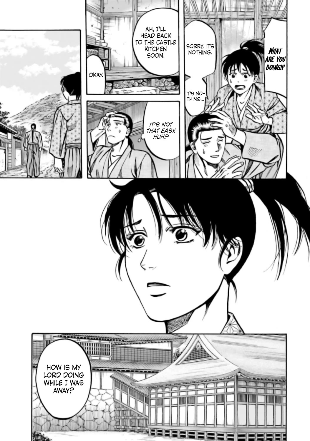 Nobunaga no Chef Chapter 221 page 8 - Chapter 221: Lost Memories