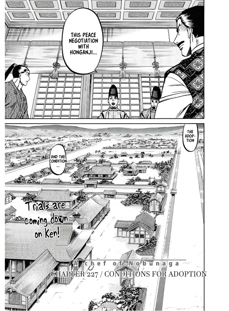 Nobunaga no Chef Chapter 227 page 2 - Chapter 227: Conditions for Adoption