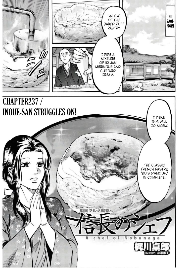 Nobunaga no Chef Chapter 237 page 2 - Chapter 237: Inoue-san's Struggles on!