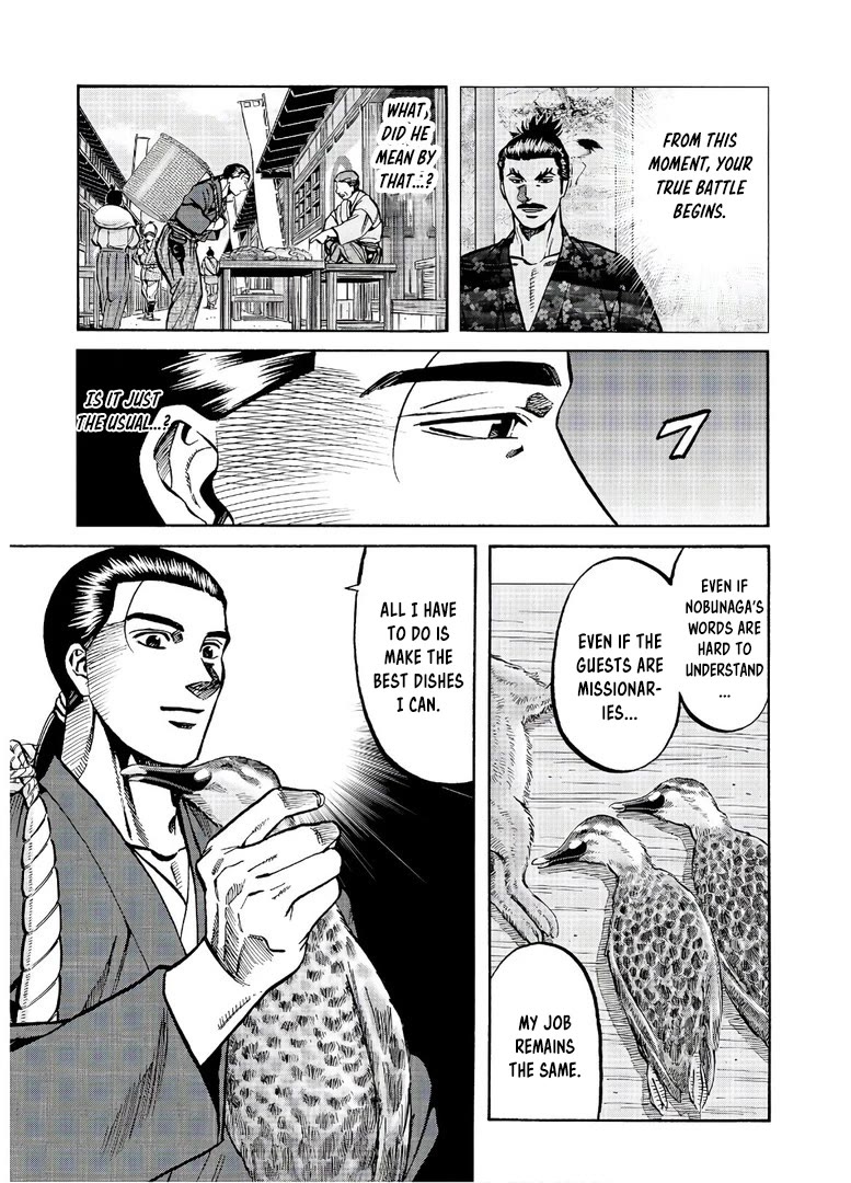 Nobunaga no Chef Chapter 239 page 22 - Chapter 239: THAT WHICH MUST BE HIDDEN