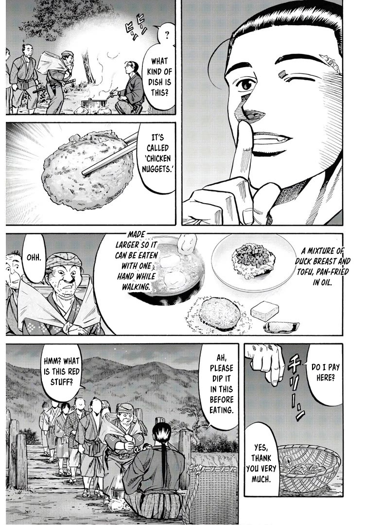 Nobunaga no Chef Chapter 241 page 8 - Chapter 241: THE FAMOUSE GOJO BRIDGE?