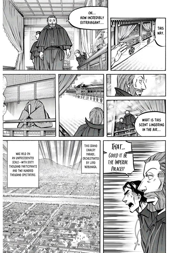Nobunaga no Chef Chapter 242 page 6 - Chapter 242: BEHIND THE GRAND CAVALRY PARADE