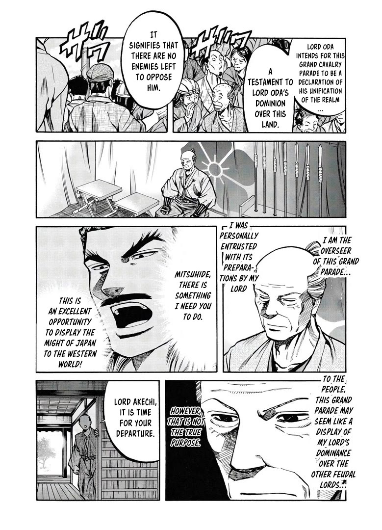 Nobunaga no Chef Chapter 242 page 8 - Chapter 242: BEHIND THE GRAND CAVALRY PARADE