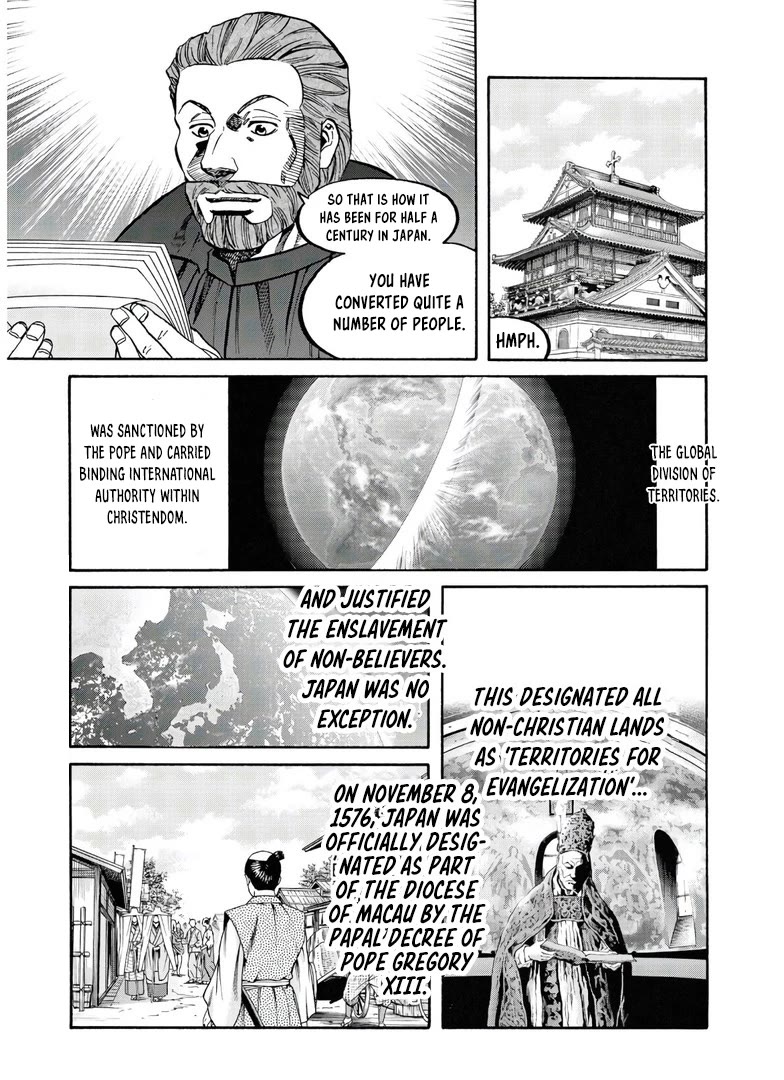 Nobunaga no Chef Chapter 244 page 26 - Chapter 244: THE AGE OF EXPLORATION AND CUISINE