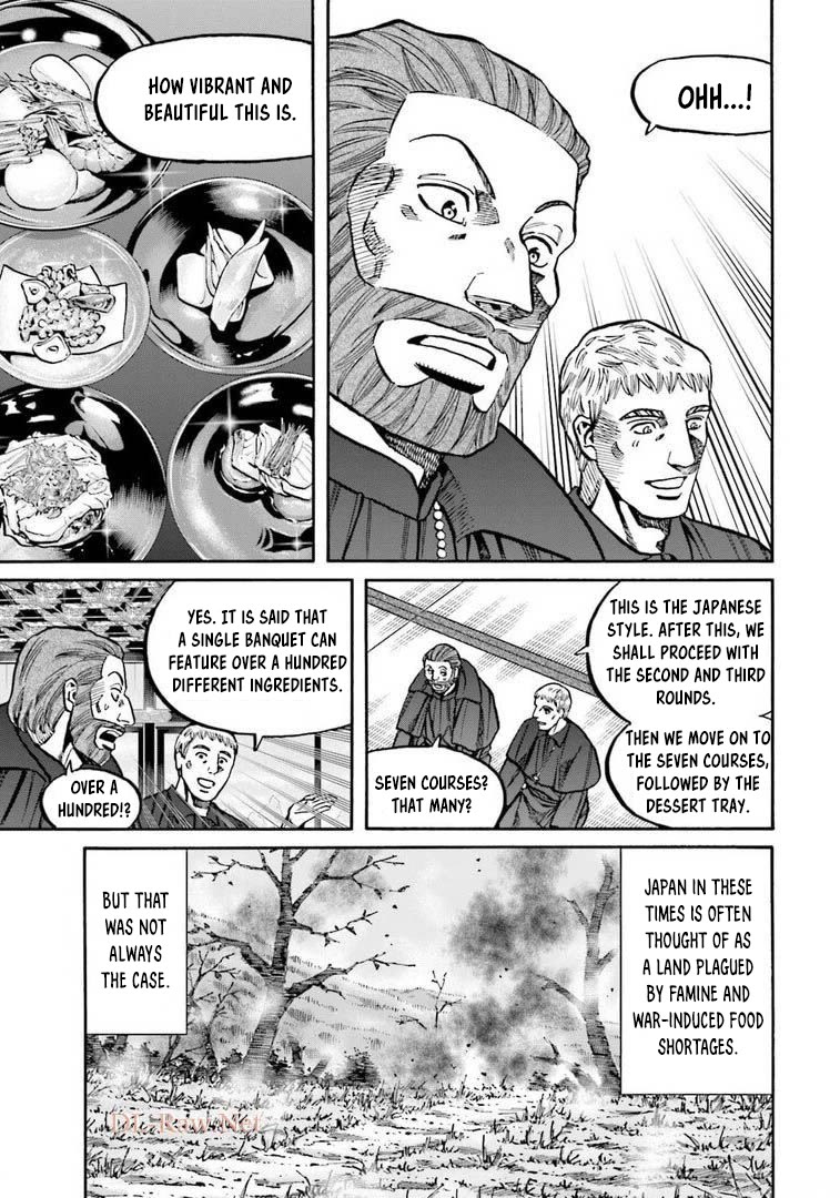 Nobunaga no Chef Chapter 248 page 12 - Chapter 248: THE VALUE OF JAPAN