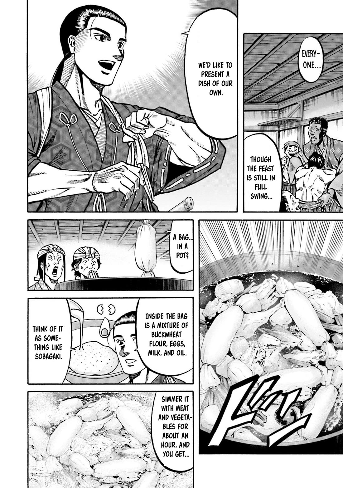 Nobunaga no Chef Chapter 251 page 15 - Chapter 251: THE NIGHT OF THE WEDDING