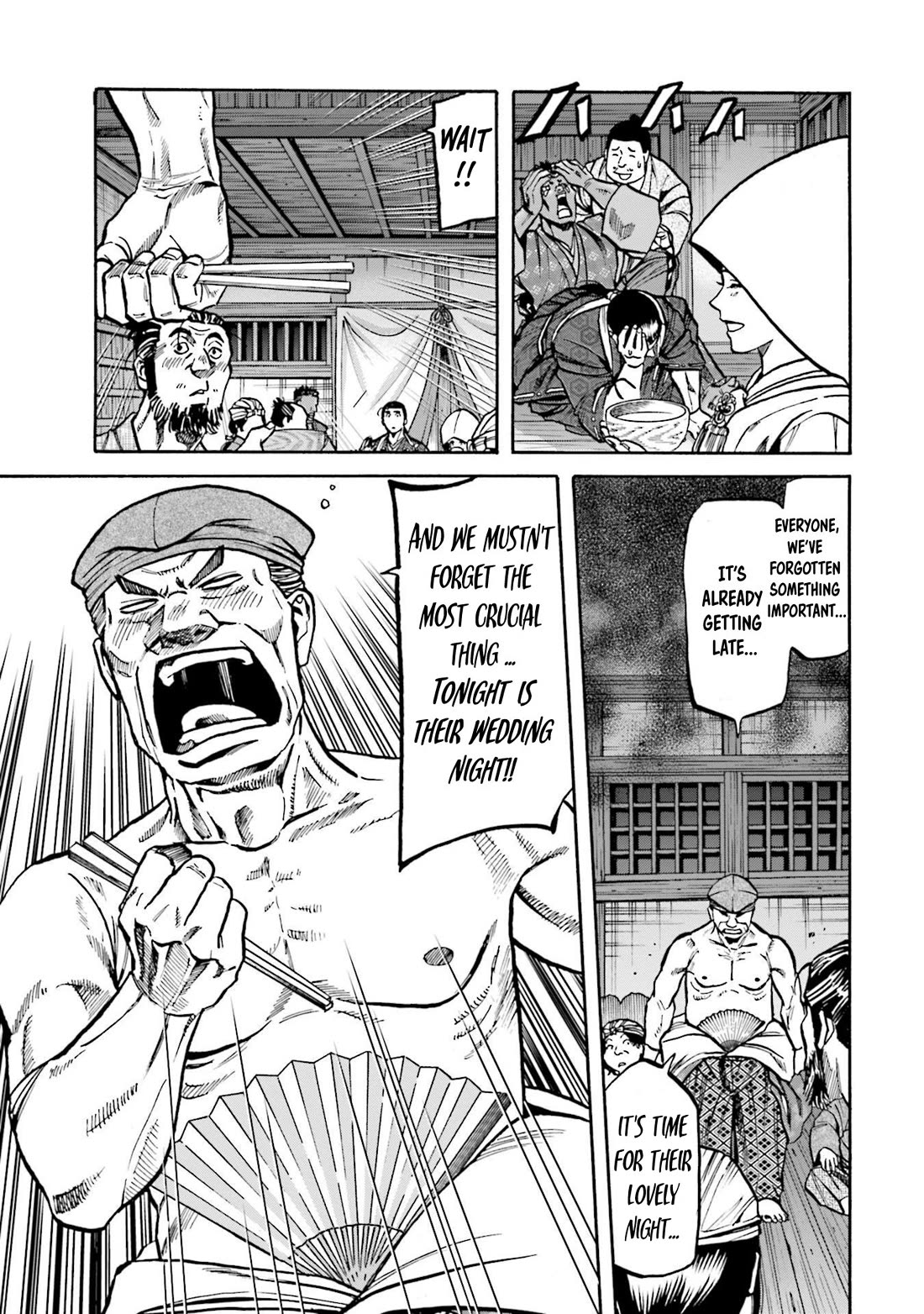 Nobunaga no Chef Chapter 251 page 20 - Chapter 251: THE NIGHT OF THE WEDDING