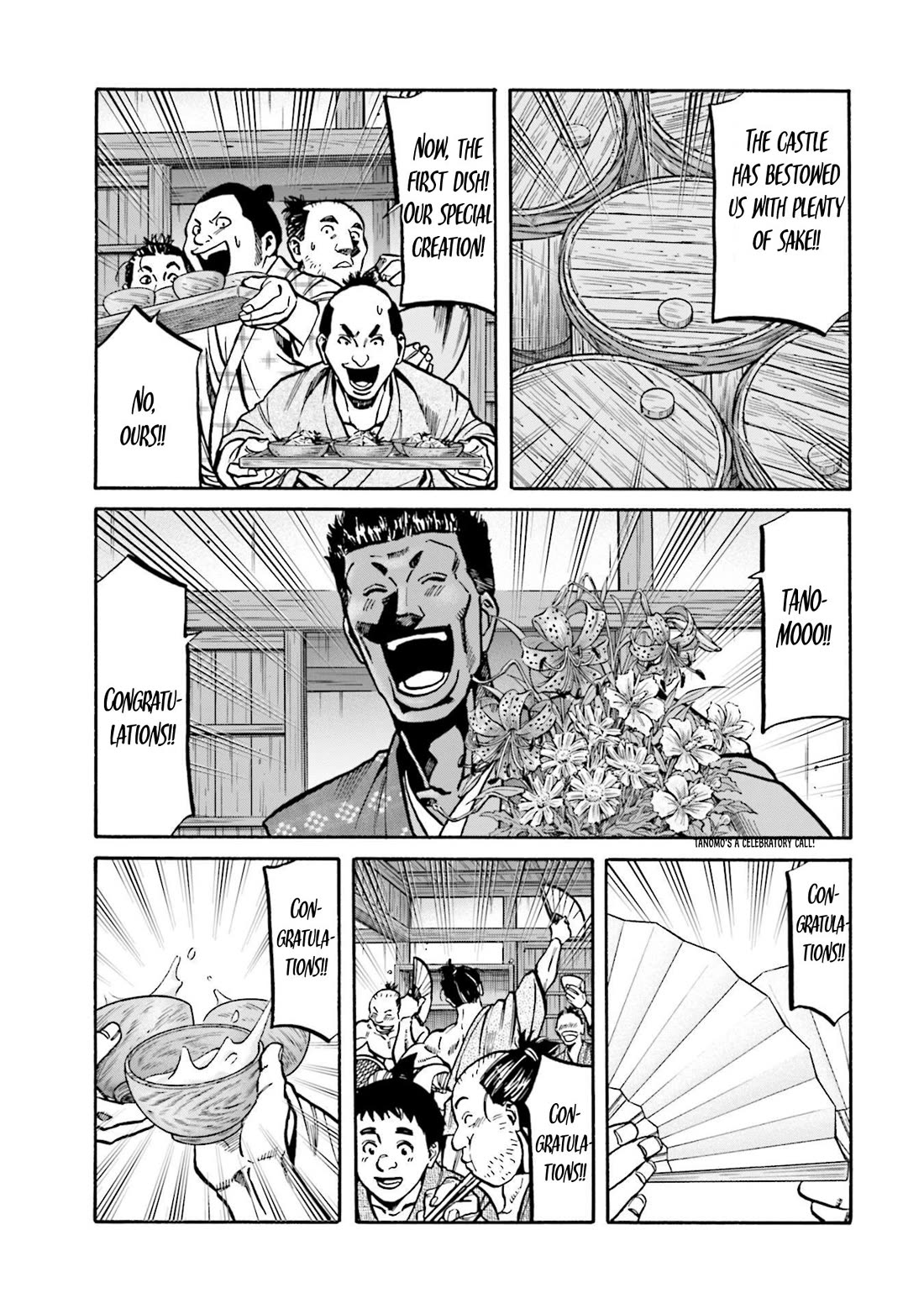 Nobunaga no Chef Chapter 251 page 8 - Chapter 251: THE NIGHT OF THE WEDDING