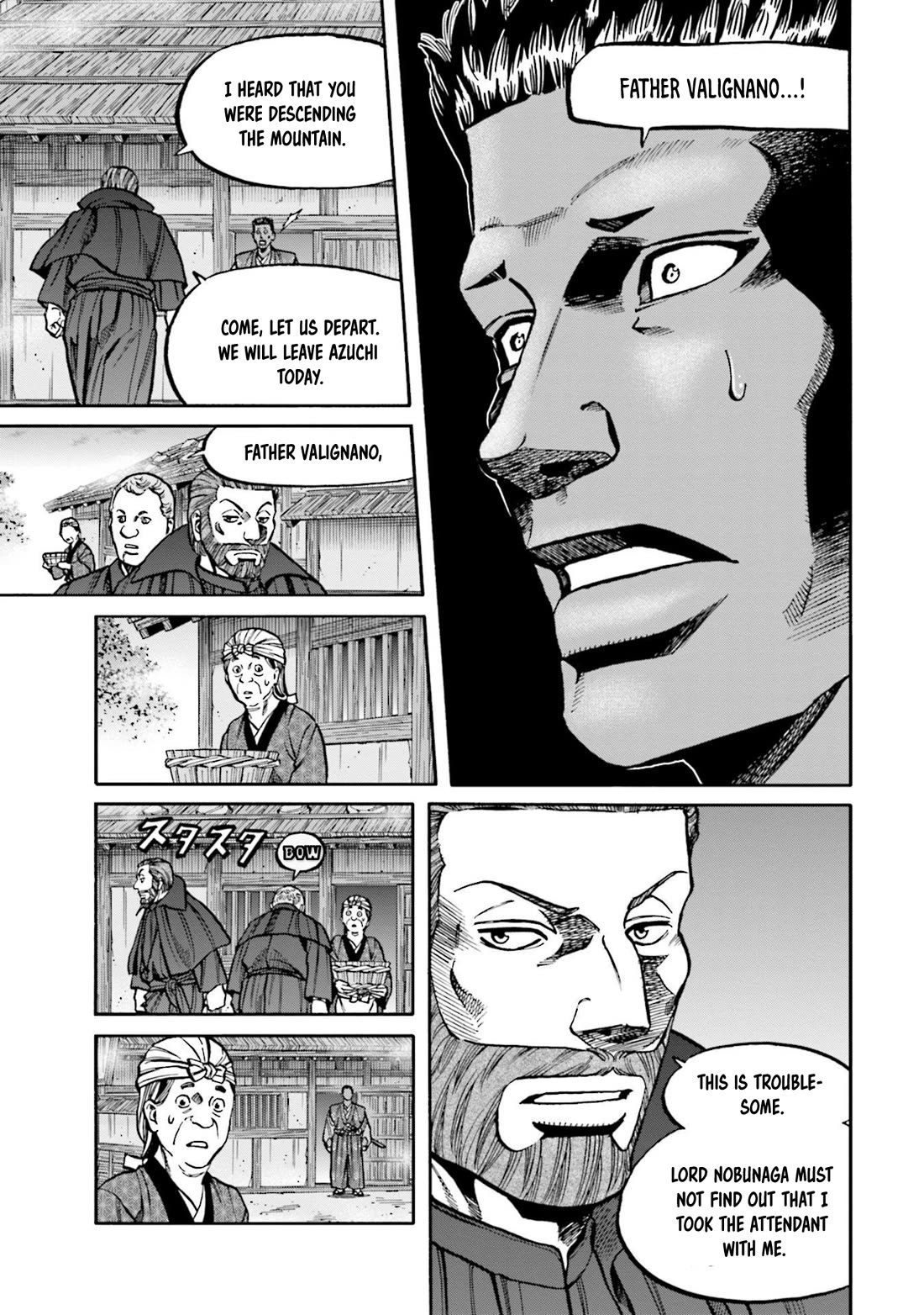 Nobunaga no Chef Chapter 252 page 10 - Chapter 252: VALIGNANO'S RESIDENCE