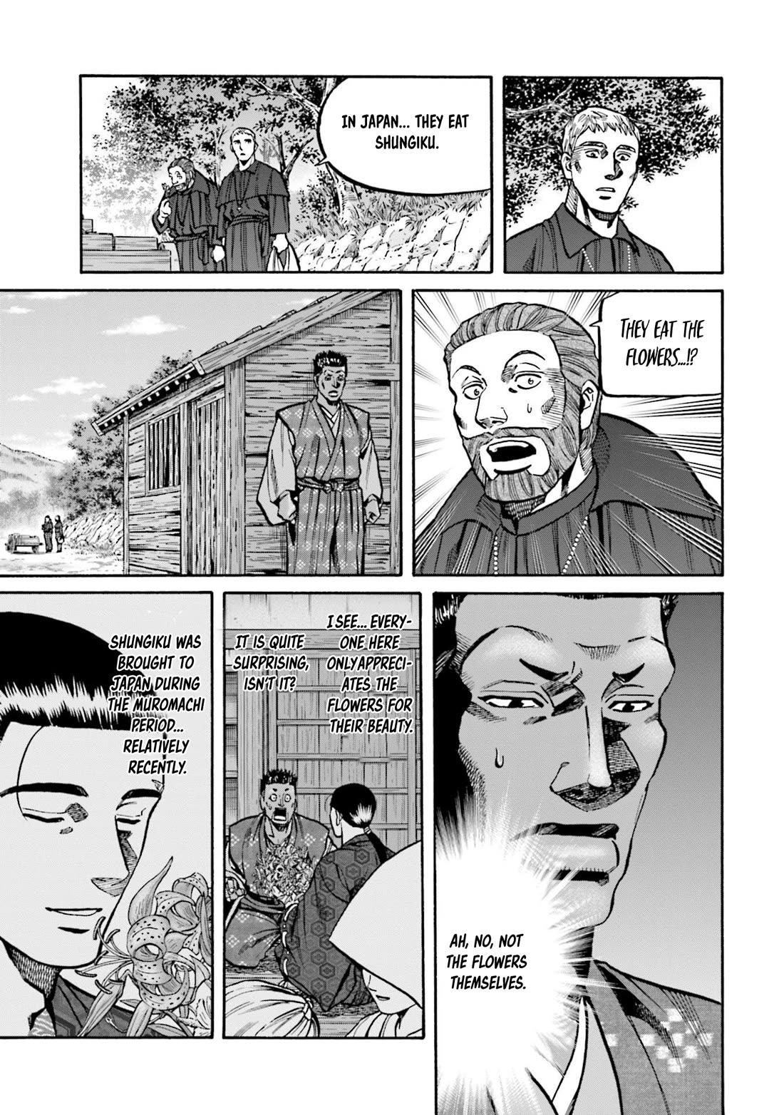 Nobunaga no Chef Chapter 252 page 18 - Chapter 252: VALIGNANO'S RESIDENCE