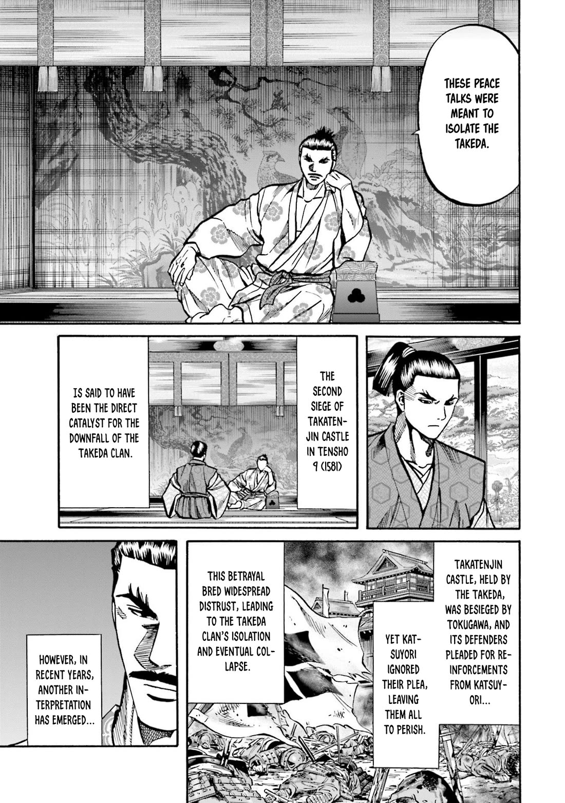 Nobunaga no Chef Chapter 253 page 10 - Chapter 253: NOBUNAGA AND THE TAKEDA