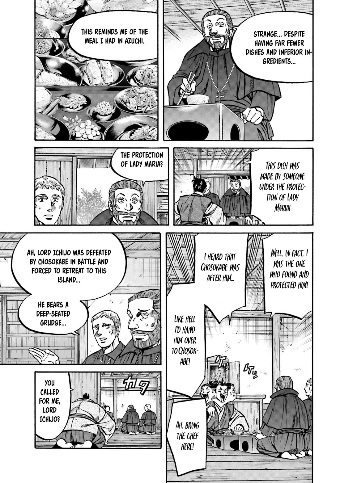 Nobunaga no Chef Chapter 253 page 22 - Chapter 253: NOBUNAGA AND THE TAKEDA