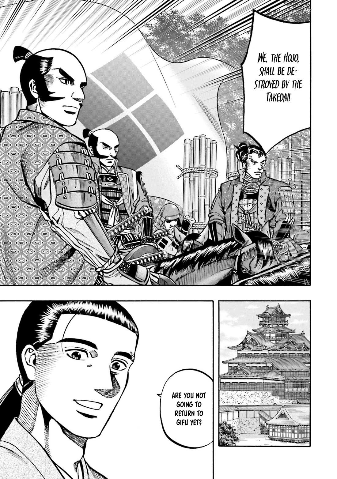 Nobunaga no Chef Chapter 253 page 4 - Chapter 253: NOBUNAGA AND THE TAKEDA