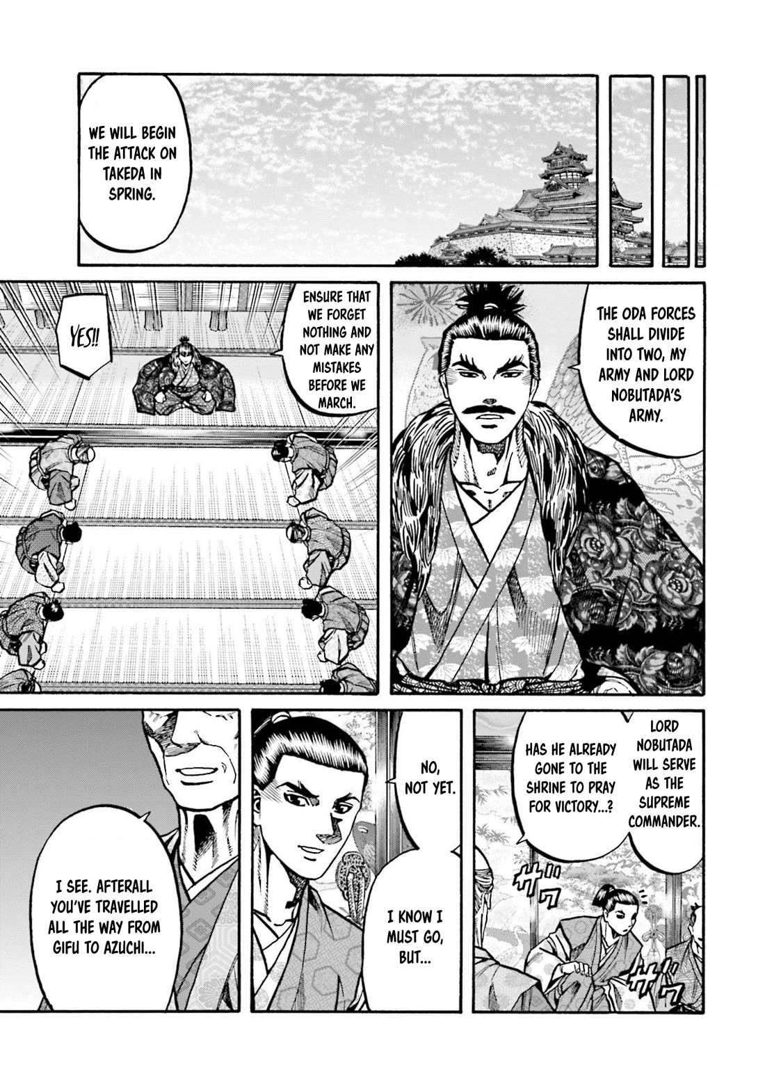Nobunaga no Chef Chapter 254 page 22 - Chapter 254: NOBUTADA'S WISH