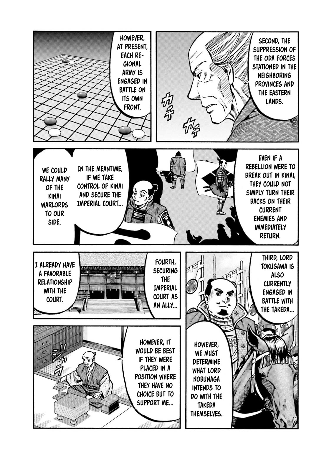 Nobunaga no Chef Chapter 254 page 4 - Chapter 254: NOBUTADA'S WISH