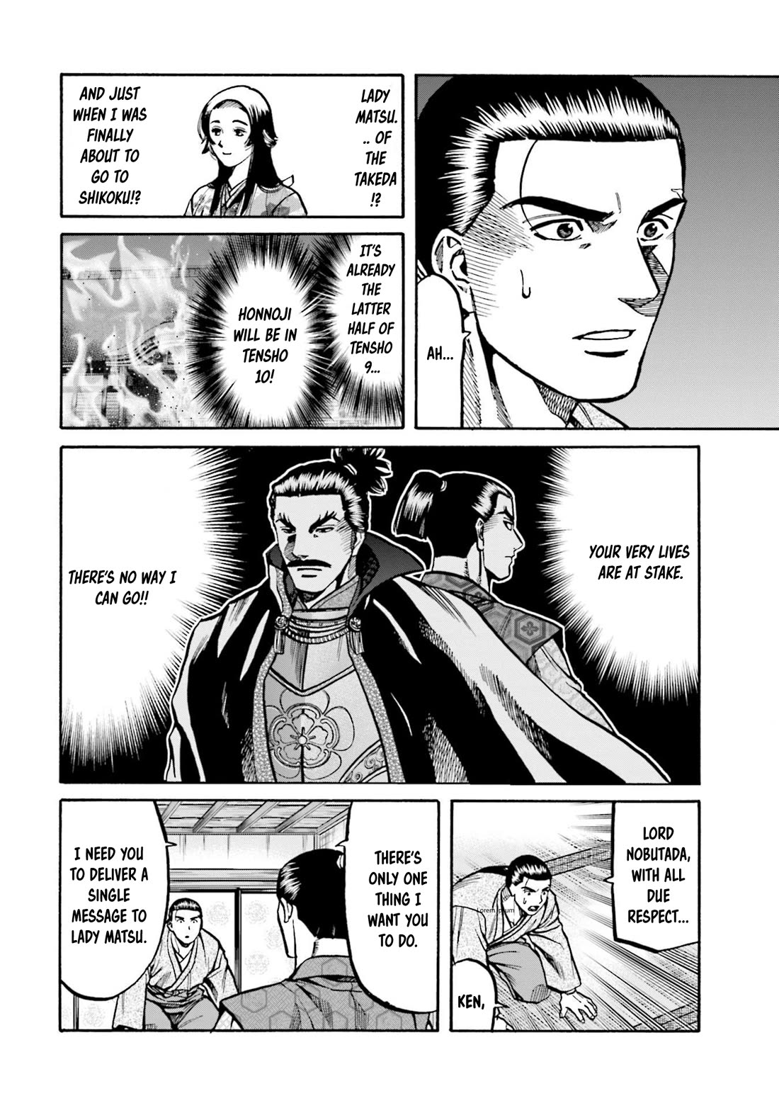 Nobunaga no Chef Chapter 254 page 7 - Chapter 254: NOBUTADA'S WISH