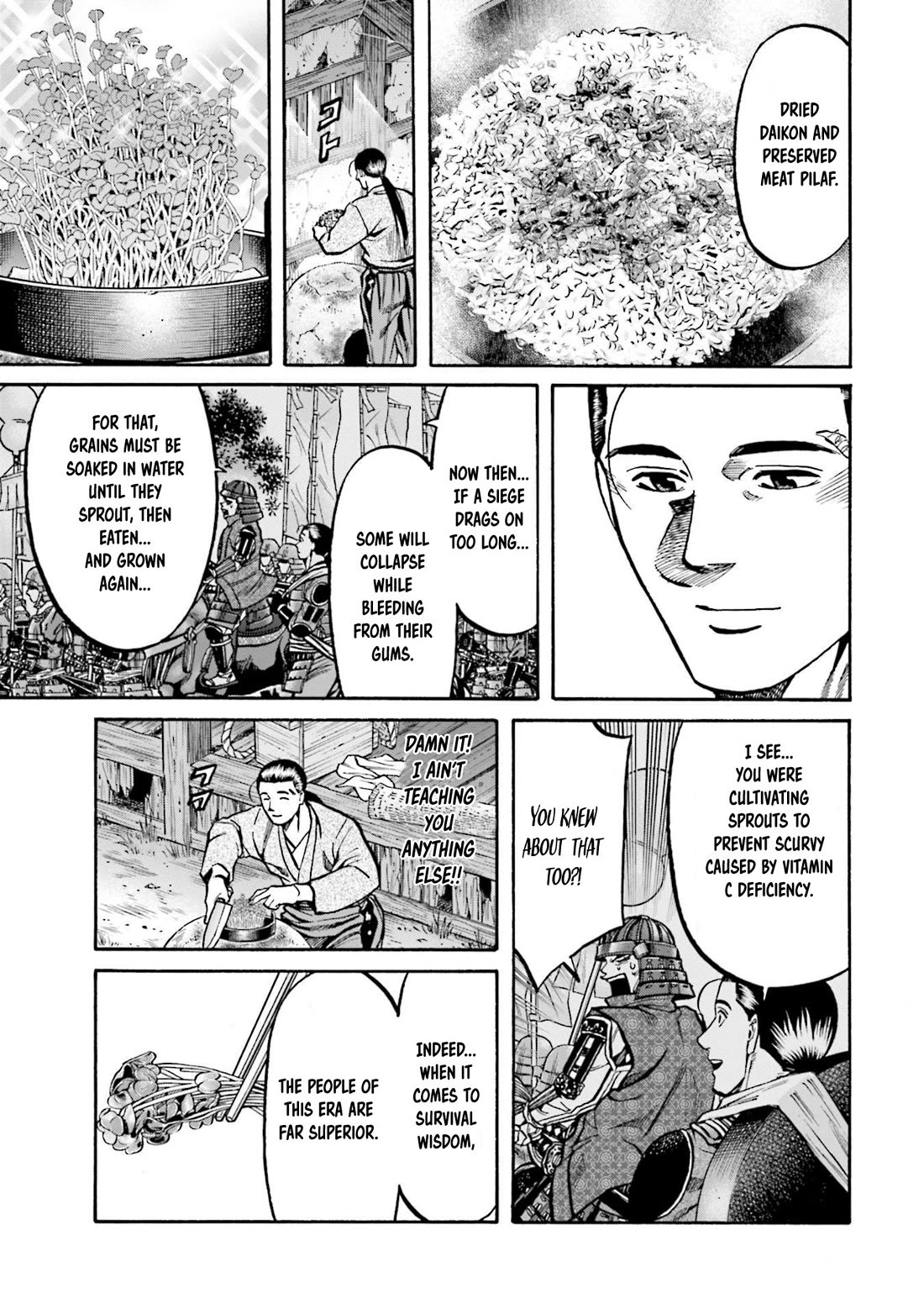 Nobunaga no Chef Chapter 255 page 14 - Chapter 255: IN THE LAND UNDER SEIGE