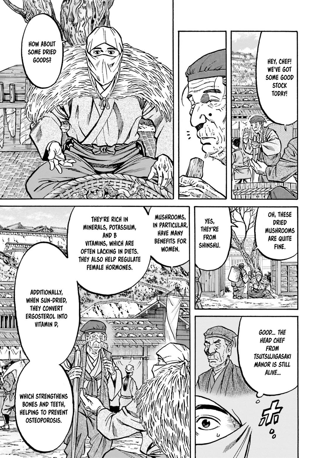 Nobunaga no Chef Chapter 257 page 10 - Chapter 257: TOWARDS SHINPU CASTLE