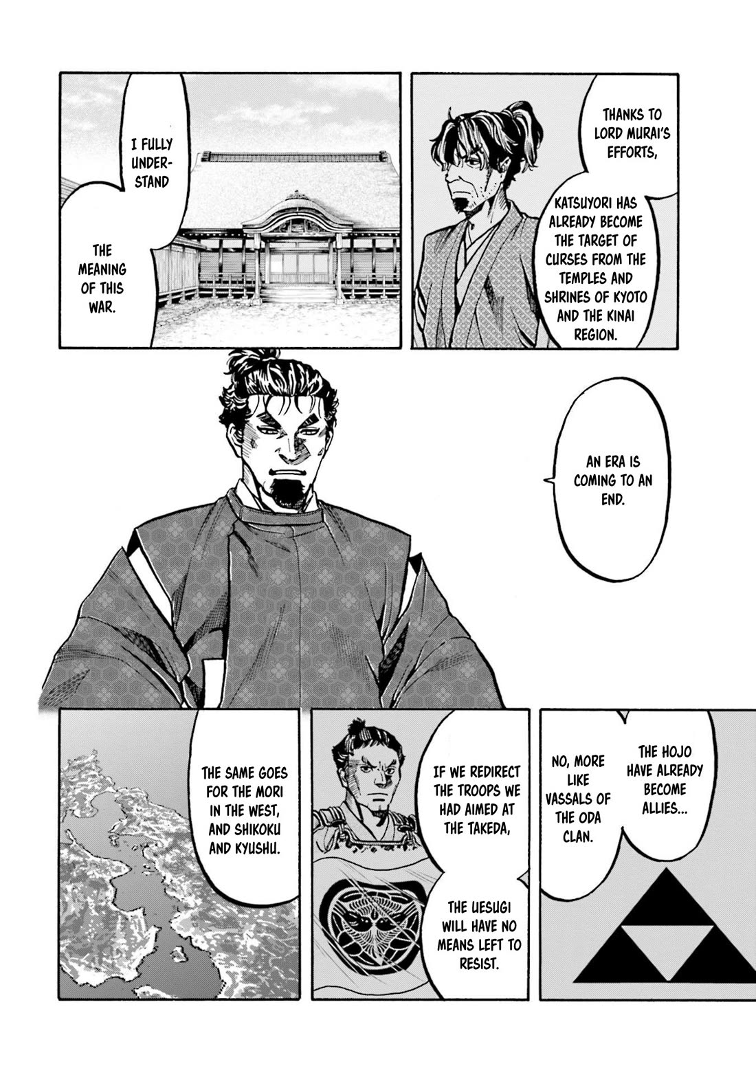Nobunaga no Chef Chapter 257 page 13 - Chapter 257: TOWARDS SHINPU CASTLE