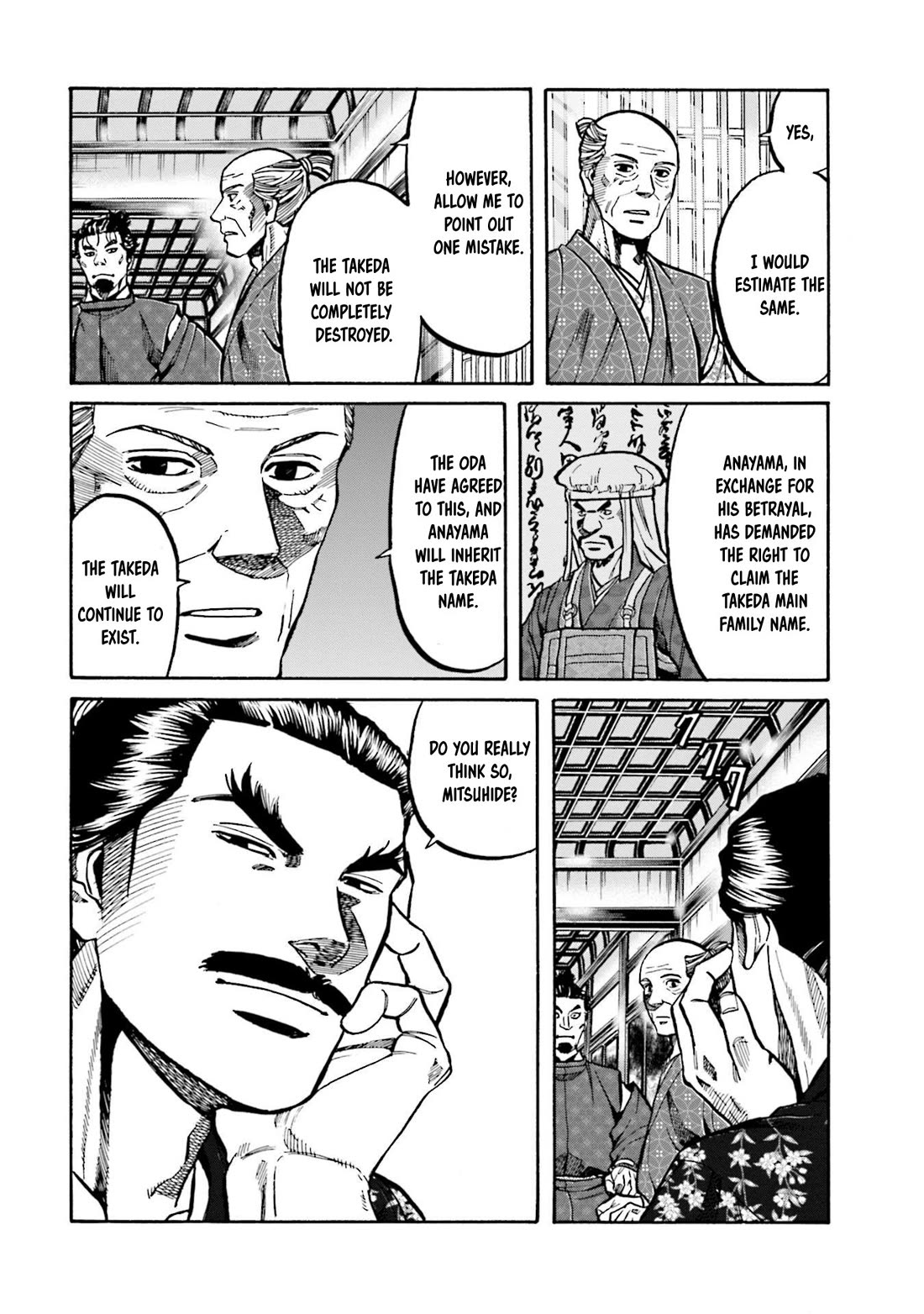 Nobunaga no Chef Chapter 257 page 17 - Chapter 257: TOWARDS SHINPU CASTLE